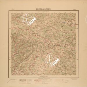 CARTA D'ITALIA - FOGLIO 026 - S. PIETRO AL NATISONE