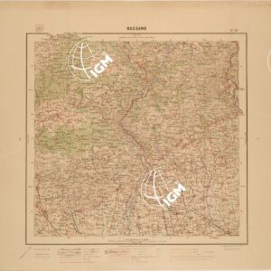 CARTA D'ITALIA - FOGLIO 037 - BASSANO