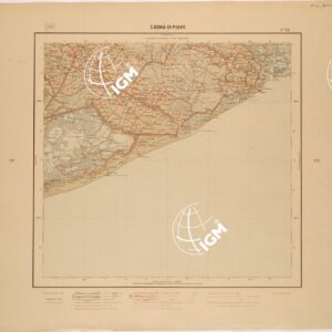 CARTA D'ITALIA - FOGLIO 052 - SAN DONA' DI PIAVE
