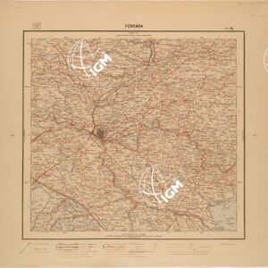 CARTA D'ITALIA - FOGLIO 076 - FERRARA