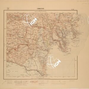 CARTA D'ITALIA - FOGLIO 077 - COMACCHIO