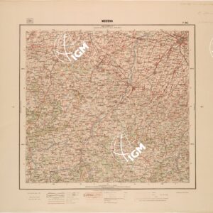 CARTA D'ITALIA - FOGLIO 086 - MODENA