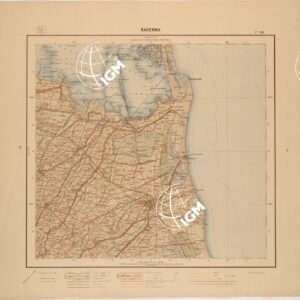 CARTA D'ITALIA - FOGLIO 089 - RAVENNA