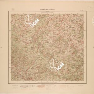 CARTA D'ITALIA - FOGLIO 097 - S. MARCELLO PISTOIESE