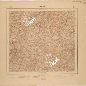 CARTA D'ITALIA - FOGLIO 098 - VERGATO