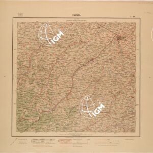 CARTA D'ITALIA - FOGLIO 099 - FAENZA