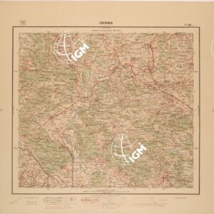 CARTA D'ITALIA - FOGLIO 161 - ISERNIA