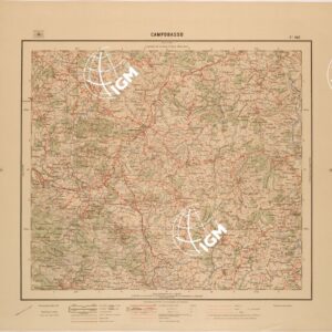 CARTA D'ITALIA - FOGLIO 162 - CAMPOBASSO