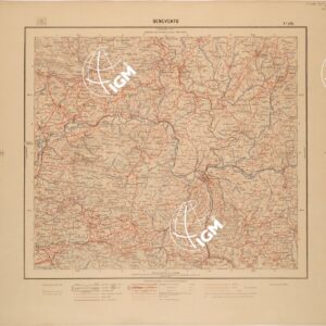 CARTA D'ITALIA - FOGLIO 173 - BENEVENTO