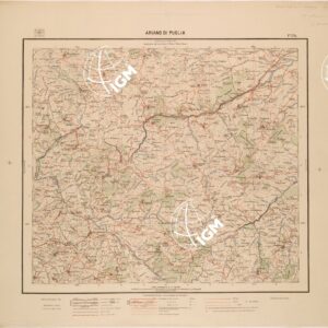 CARTA D'ITALIA - FOGLIO 174 - ARIANO DI PUGLIA