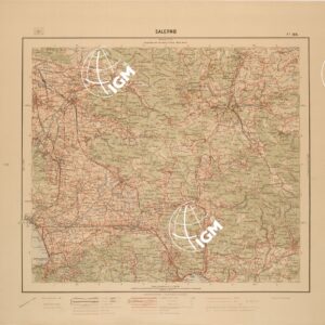 CARTA D'ITALIA - FOGLIO 185 - SALERNO