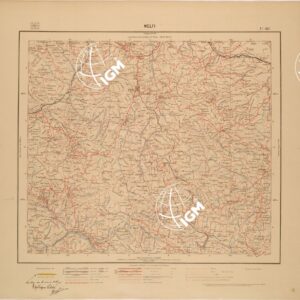 CARTA D'ITALIA - FOGLIO 187 - MELFI