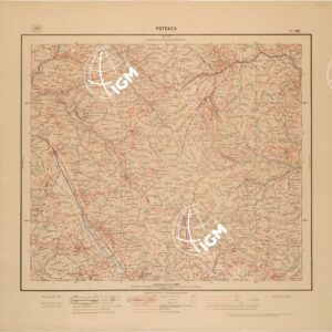 CARTA D'ITALIA - FOGLIO 199 - POTENZA