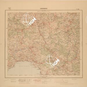 CARTA D'ITALIA - FOGLIO 210 - LAGONEGRO