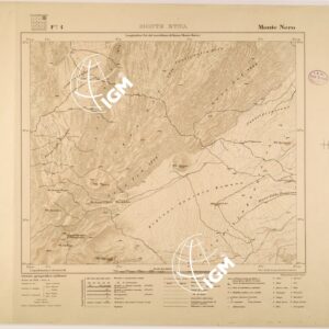 MONTE ETNA - FOGLIO 04 - MONTE NERO