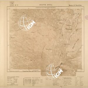 MONTE ETNA - FOGLIO 07 - BOCCA DI NORD-EST