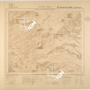 MONTE ETNA - FOGLIO 08 - M. FRUMENTO DELLE CONCAZZE