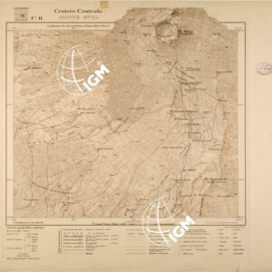 MONTE ETNA - FOGLIO 11 - CRATERE CENTRALE