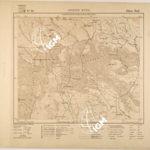 MONTE ETNA - FOGLIO 16 - ETNA SUD