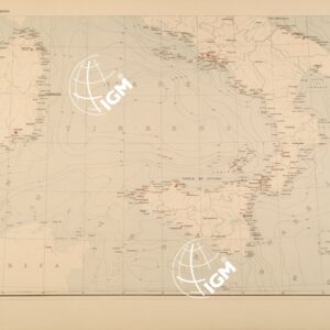 ALBUM DEI PORTI MARITTIMI DEL REGNO D'ITALIA - TAVOLA 01 PARTE SUD - QUADRO GENERALE