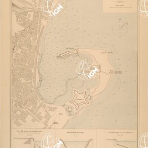 ALBUM DEI PORTI MARITTIMI DEL REGNO D'ITALIA - TAVOLA 31 - PORTO DI MESSINA