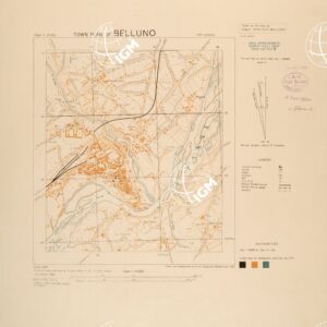 TOWN PLAN OF BELLUNO