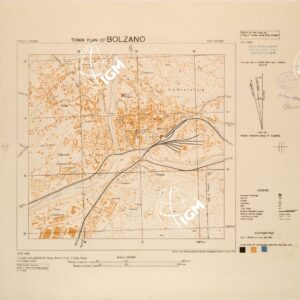TOWN PLAN OF BOLZANO