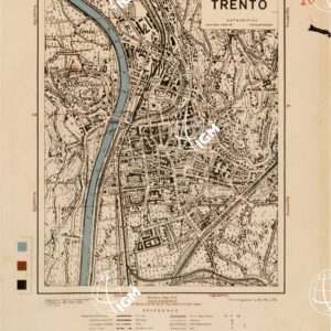 TOWN PLAN OF TRENTO