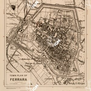 TOWN PLAN OF FERRARA