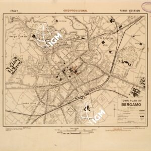 TOWN PLAN OF BERGAMO
