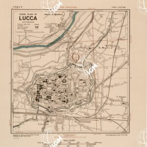 TOWN PLAN OF LUCCA