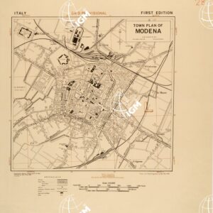 TOWN PLAN OF MODENA