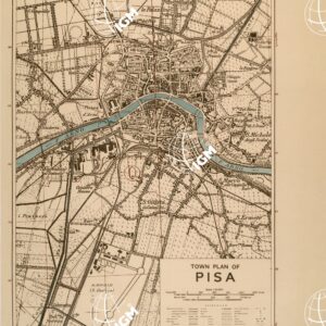 TOWN PLAN OF PISA