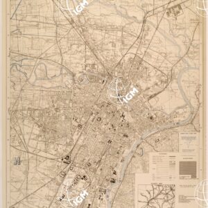 TOWN PLAN OF TURIN ( TORINO )