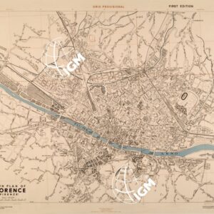 TOWN PLAN OF FLORENCE (FIRENZE )