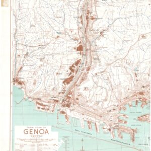 TOWN PLAN OF GENOA ( GENOVA ) - TAVOLA OVEST