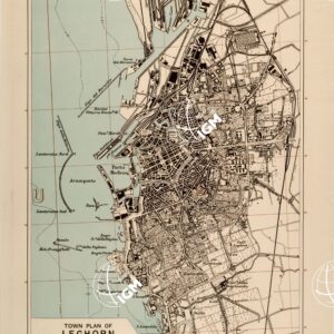 TOWN PLAN OF LEGHORN ( LIVORNO )