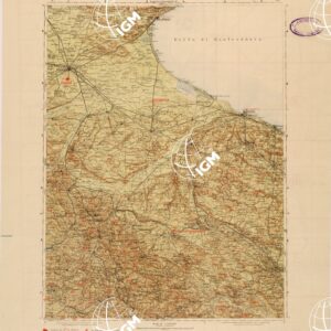 CARTA AERONAUTICA D' ITALIA - FOGLIO 37