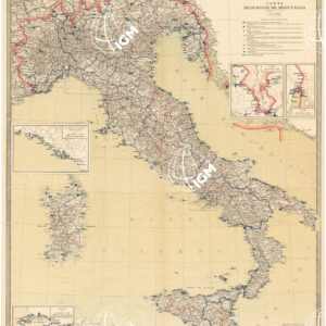 CARTA DELLE DOGANE DEL REGNO D'ITALIA