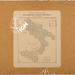 CARTA DELLE PROVINCE MERIDIONALI - QUADRO D'UNIONE