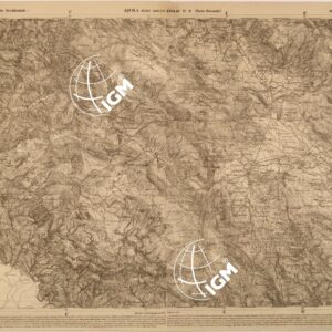 CARTA DELLE PROVINCE MERIDIONALI - FOGLIO 9 - AQUILA DEGLI ABRUZZI