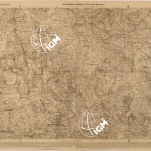 CARTA DELLE PROVINCE MERIDIONALI - FOGLIO 21 - CASTIGLIONE