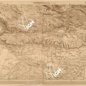 CARTA DELLE PROVINCE MERIDIONALI - FOGLIO 31 - MANFREDONIA