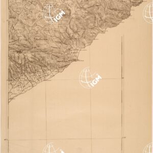 CARTA DELLE PROVINCE MERIDIONALI - FOGLIO 32 - MONTE S.ANGELO