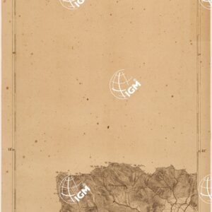 CARTA DELLE PROVINCE MERIDIONALI - FOGLIO 33 - MONTE BIAGIO