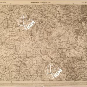 CARTA DELLE PROVINCE MERIDIONALI - FOGLIO 37 - S. BARTOLOMEO IN GALDO