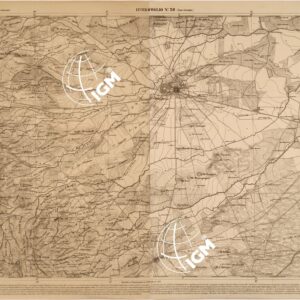 CARTA DELLE PROVINCE MERIDIONALI - FOGLIO 38 - LUCERA
