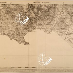 CARTA DELLE PROVINCE MERIDIONALI - FOGLIO 42 - GAETA