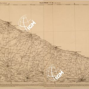CARTA DELLE PROVINCE MERIDIONALI - FOGLIO 49 - TRANI