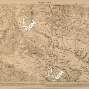 CARTA DELLE PROVINCE MERIDIONALI - FOGLIO 57 - SPINAZZOLA